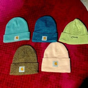 5 carhartt beenies